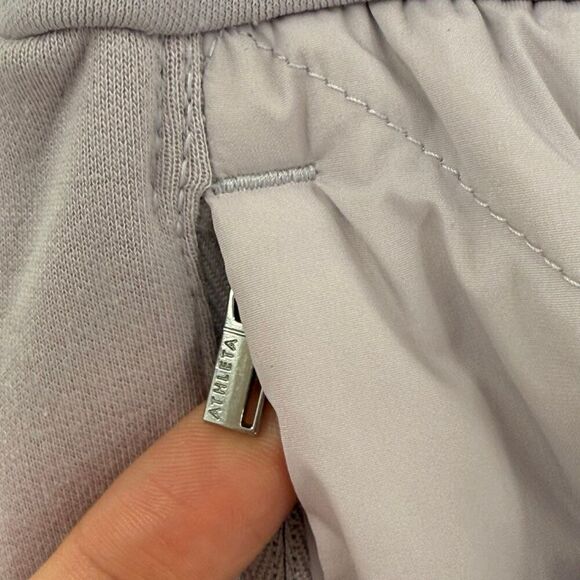 Athleta Apres Ski Down Jogger Pant Shasta Purple Women 4 Petite Outdoors Snow - Picture 3 of 7